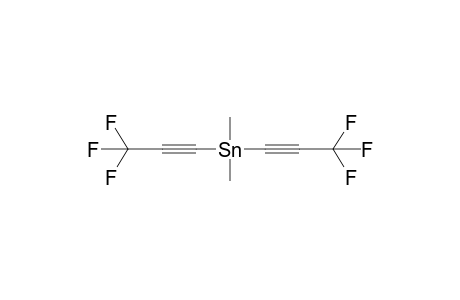 DIMETHYLBIS(TRIFLUOROMETHYLETHYNYL)STANNANE