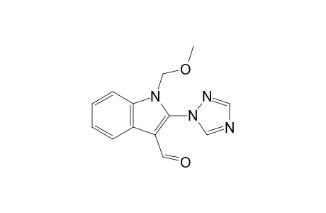 1-Methoxymethyl-2-(1,2,4-triazol-1-yl)indole-3-carbaldehyde