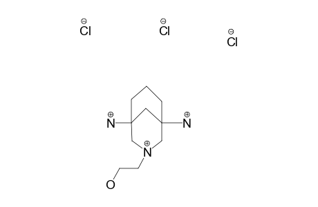 2-(1,5-DIAMINE-3-AZABICYCLO-[3.3.1]-NONANE-3-YL)-1-ETHANOL_TRIHYDROCHLORIDE