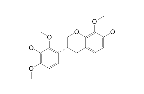 DUARTIN;3',7-DIHYDROXY-2',4',8-TRIMETHOXYISOFLAVAN