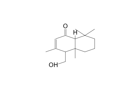 1(4H)-NAPHTHALENONE, 4A,5,6,7,8,8A-HEXAHYDRO-4-(HYDROXYMETHYL)-3,4A,8,