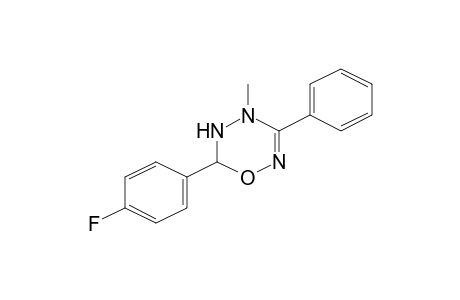 6-(4-Fluorophenyl)-4-methyl-3-phenyl-5,6-dihydro-4H-[1,2,4,5]oxatriazine