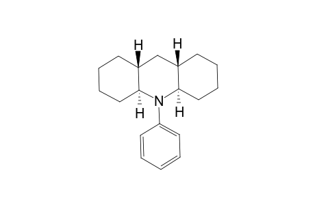 TRANS-SYN-TRANS-N-PHENYLPERHYDROACRIDINE