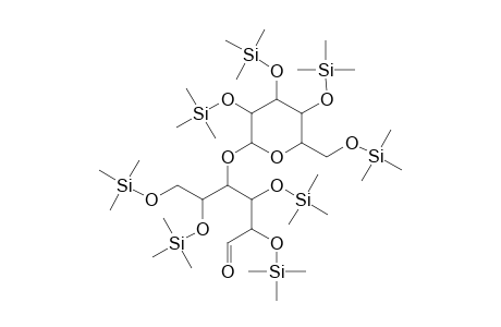 D-Glucose, 4-O-[2,3,4,6-tetrakis-O-(trimethylsilyl)-.beta.-D-galactopyranosyl]-2,3,5,6-tetrakis-O-(trimethylsilyl)-