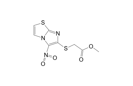 [(5-NITROIMIDAZO[2,1-b]THIAZOL-6-YL)THIO]ACETIC ACID, METHYL ESTER