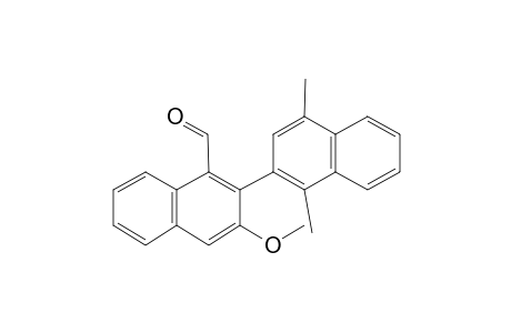 (-)-(S)-3-METHOXY-1',4'-DIMETHYL-2,2'-BINAPHTHALENE-1-CARBALDEHYDE