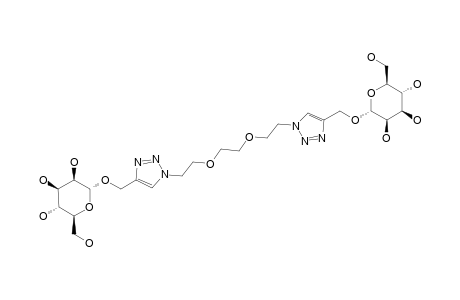 1,2-BIS-[[(ALPHA-D-MANNOPYRANOSYLOXY)-METHYL]-1H-1,2,3-TRIAZOLETHOXY]-ETHANE