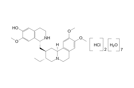 cephaeline, dihydrochloride, heptahydrate