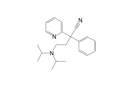 alpha-[2-(DIISOPROPYLAMINO)ETHYL]-alpha-PHENYL-2-PYRIDINEACETONITRILE