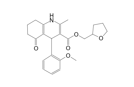 3-quinolinecarboxylic acid, 1,4,5,6,7,8-hexahydro-4-(2-methoxyphenyl)-2-methyl-5-oxo-, (tetrahydro-2-furanyl)methyl ester