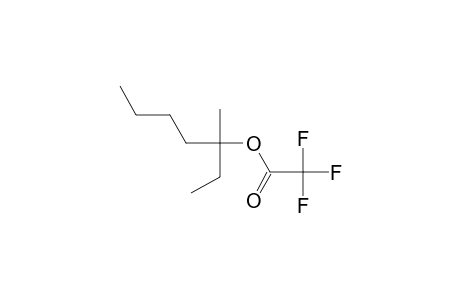 TRIFLUOROACETIC ACID, 1-ETHYL-1-METHYLPENTYL ESTER