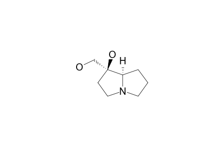 CURASSANECINE;1-ALPHA-HYDROXYMETHYL-8-ALPHA-PYRROLIZIDINE-1-BETA-OL