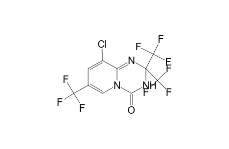 9-Chloro-2,2,7-tris-trifluoromethyl-2,3-dihydro-pyrido[1,2-a][1,3,5]triazin-4-one