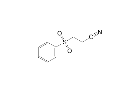 3-(Phenylsulfonyl)propionitrile