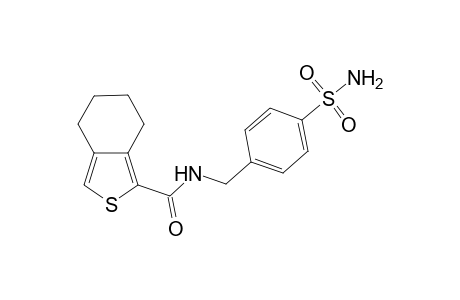 N-(4-sulfamoylbenzyl)-4,5,6,7-tetrahydroisobenzothiophene-1-carboxamide