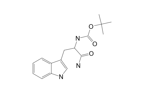 TERT.-BUTYLOXYCARBONYLTRYPTOPHANAMIDE