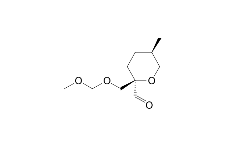 (2R,5R)-2-Formyl-2-(methoxymethoxymethyl)-5-methyltetrahydropyran