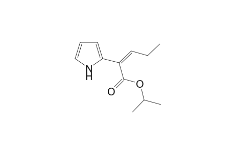 (Z)-isopropyl 2-(1H-pyrrol-2-yl)pent-2-enoate