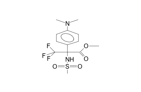 Methyl 2-(4-dimethylaminophenyl)-3,3,3-trifluoro-2-(methanesulfonamido)propanoate