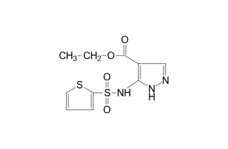 5-(2-thiophenesulfonamido)pyrazole-4-carboxylic acid, ethyl ester