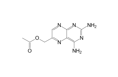 6-Pteridinemethanol, 2,4-diamino-, acetate (ester)