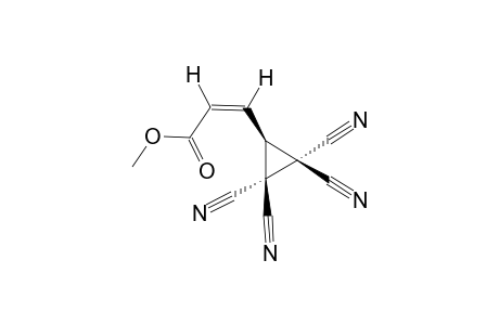 METHYL-(Z)-3-(1',1',2',2'-TETRACYANOCYClOPROP-3'-YL)-ACRYLATE