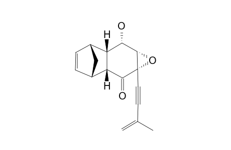 #9;(SYN)-(1AS*,2AR*,3S*,6R*,6AS*,7S*,7AS*)-7-HYDROXY-1A-(3-METHYLBUT-3-EN-1-YN-1-YL)-2A,3,6,6A,7,7A-HEXAHYDRO-3,6-METHANONAPHTHO-[2,3-B]-OXIREN-2(1AH)-ONE