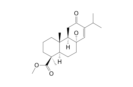 METHYL-12-OXO-8-ALPHA-HYDROXY-ABIET-13-EN-19-OATE