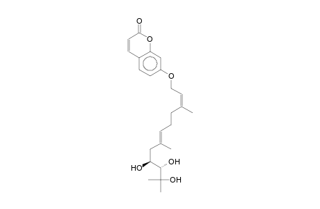 (9S,10R)-9,10,11-TRIHYDROXYUMBELLIPRENIN