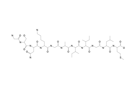 BETA-(25-35);GLY-(1)-SER-ASN-LYS-GLY-(5)-ALA-ILE-ILE-GLY-LEU-(10)-MET-(11)