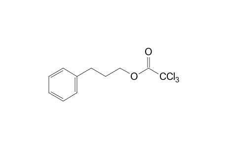 trichloroacetic acid, 3-phenylpropyl ester