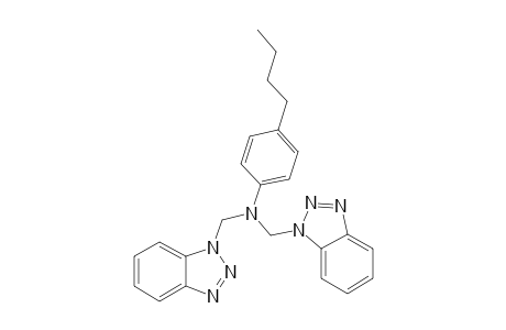 N,N-BIS-(BENZOTRIAZOL-1-YL-METHYL)-4-BUTYL-ANILINE