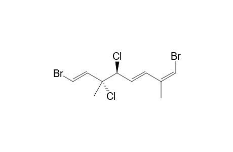 1,8(S)-DIBROMO-3,4-DICHLORO-3,7-DIMETHYL-1,5,7-OCTATRIENE