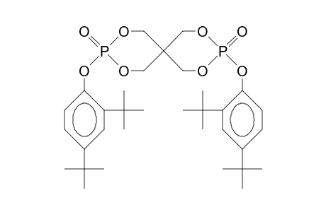 3,9-Bis(2,4-di-tert-butyl-phenoxy)-2,4,8,10-tetraoxa-3,9-diphospha-spiro(5.5)undecane 3,9-dioxide