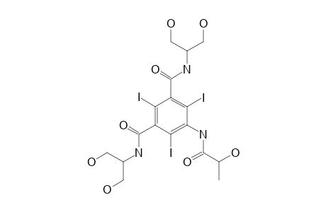 (S)-N,N'-bis[2-hydroxy-1-(hydroxymethyl)ethyl]-5-(2-hydroxypropionamido)-2,4,6-triiodoisophthalamide