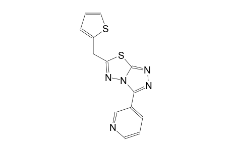 3-(3-pyridinyl)-6-(2-thienylmethyl)[1,2,4]triazolo[3,4-b][1,3,4]thiadiazole