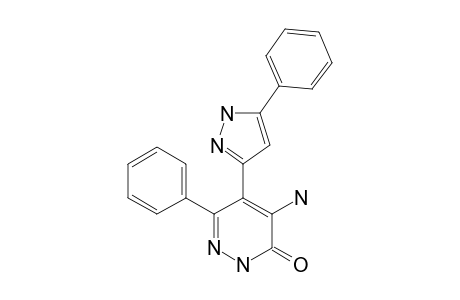 4-AMINO-6-PHENYL-5-(5'-PHENYL-1H-PYRAZOL-3-YL)-PYRIDAZIN-3(2H)-ONE