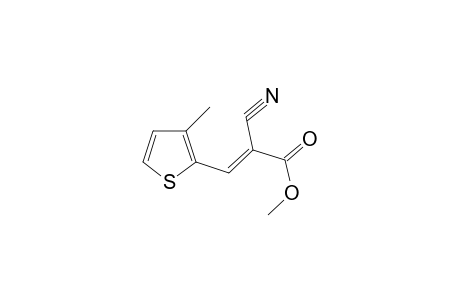 methyl (2E)-2-cyano-3-(3-methyl-2-thienyl)-2-propenoate