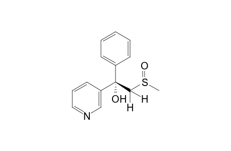 (R,R)-alpha-[(methylsulfinyl)methyl]-alpha-phenyl-3-pyridinemethanol