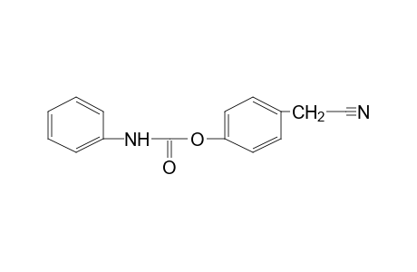 (p-hydroxyphenyl)acetonitrile, carbanilate (ester)