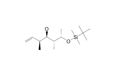 (3R,4S,5R,6S)-3,5-DIMETHYL-6-(TERT.-BUTYLDIMETHYLSILYL)-1-HEPTENE-4,6-DIOL