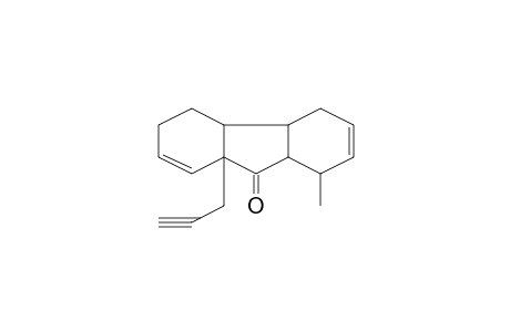 Tricyclo[7.4.0.0(3,8)]trideca-5,12-dien-2-one, 4-methyl-1-(2-propynyl)-