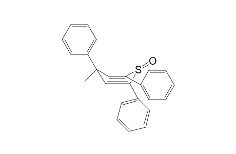 cis-4-Methyl-2,4,6-triphenyl-4H-thiopyran-1-oxide