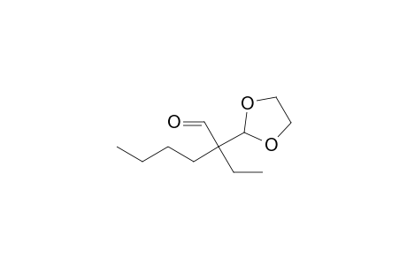 2-(1,3-dioxolan-2-yl)-2-ethyl-hexanal