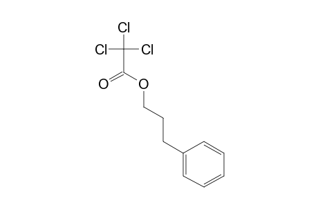 trichloroacetic acid, 3-phenylpropyl ester