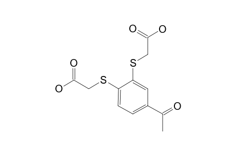 [(4-acetyl-o-phenylene)dithio]diacetic acid