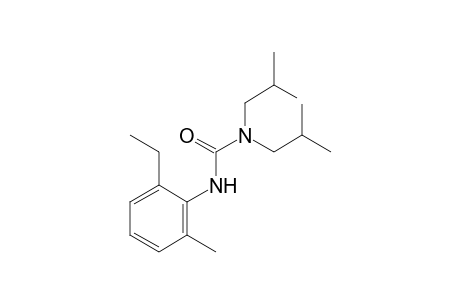 1,1-diisobutyl-3-(6-ethyl-o-tolyl)urea