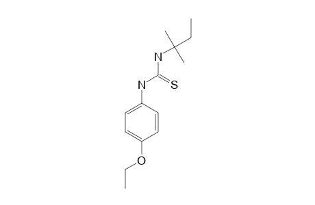 1-(p-ethoxphenyl)-3-tert-pentyl-2-thiourea