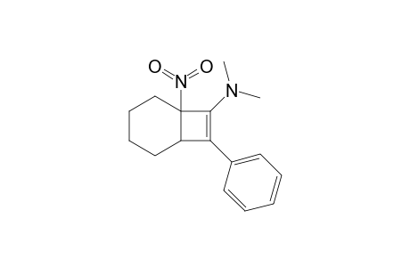 TRANS-N,N-DIMETHYL-6-NITRO-8-PHENYL-BICYCLO-[4.2.0]-OCT-7-EN-7-AMINE