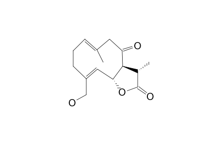 8-OXO-15-HYDROXYGERMACRA-1-(10),E,4-Z-DIEN-11-BETA-H-12,6-ALPHA-OLIDE